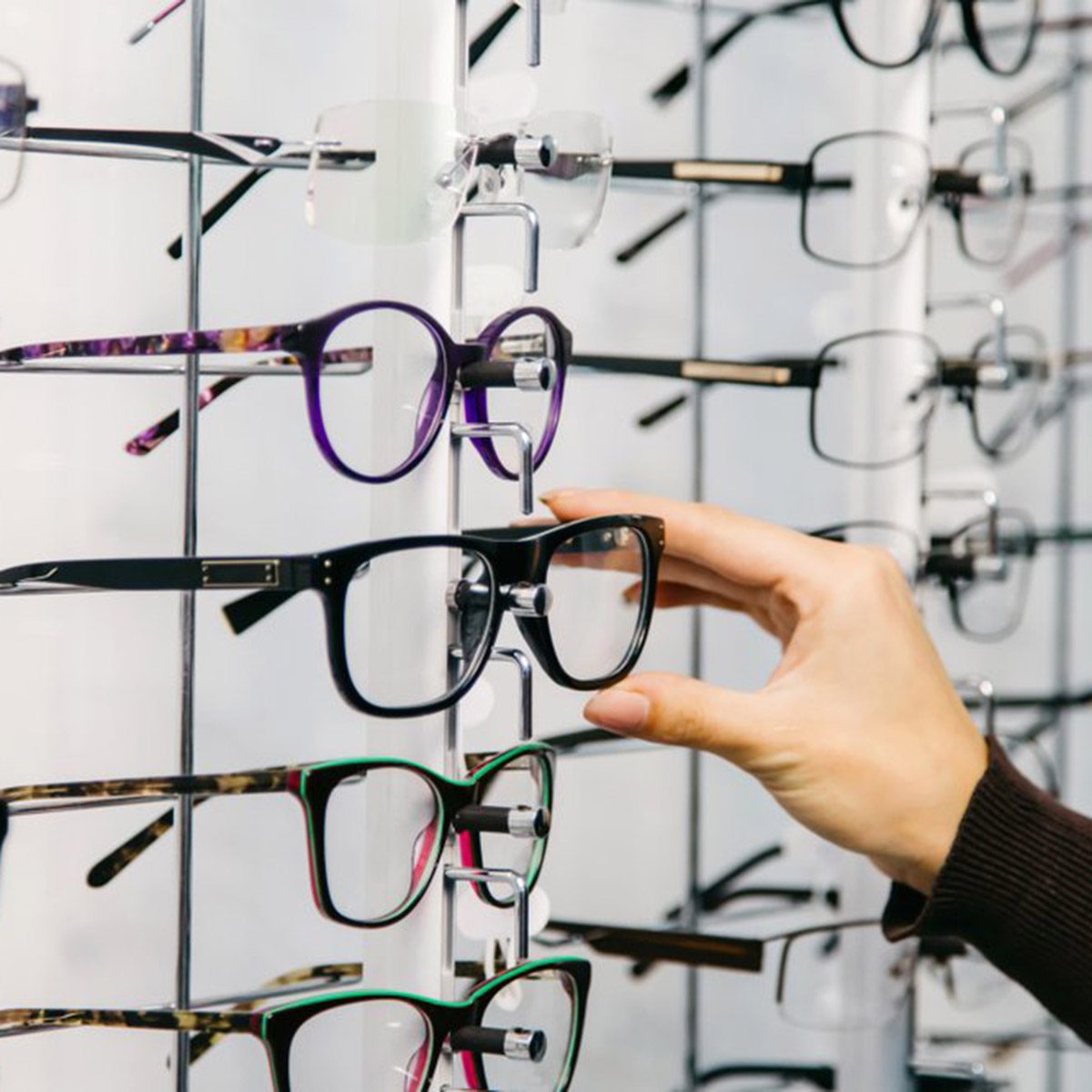Shopping for glasses