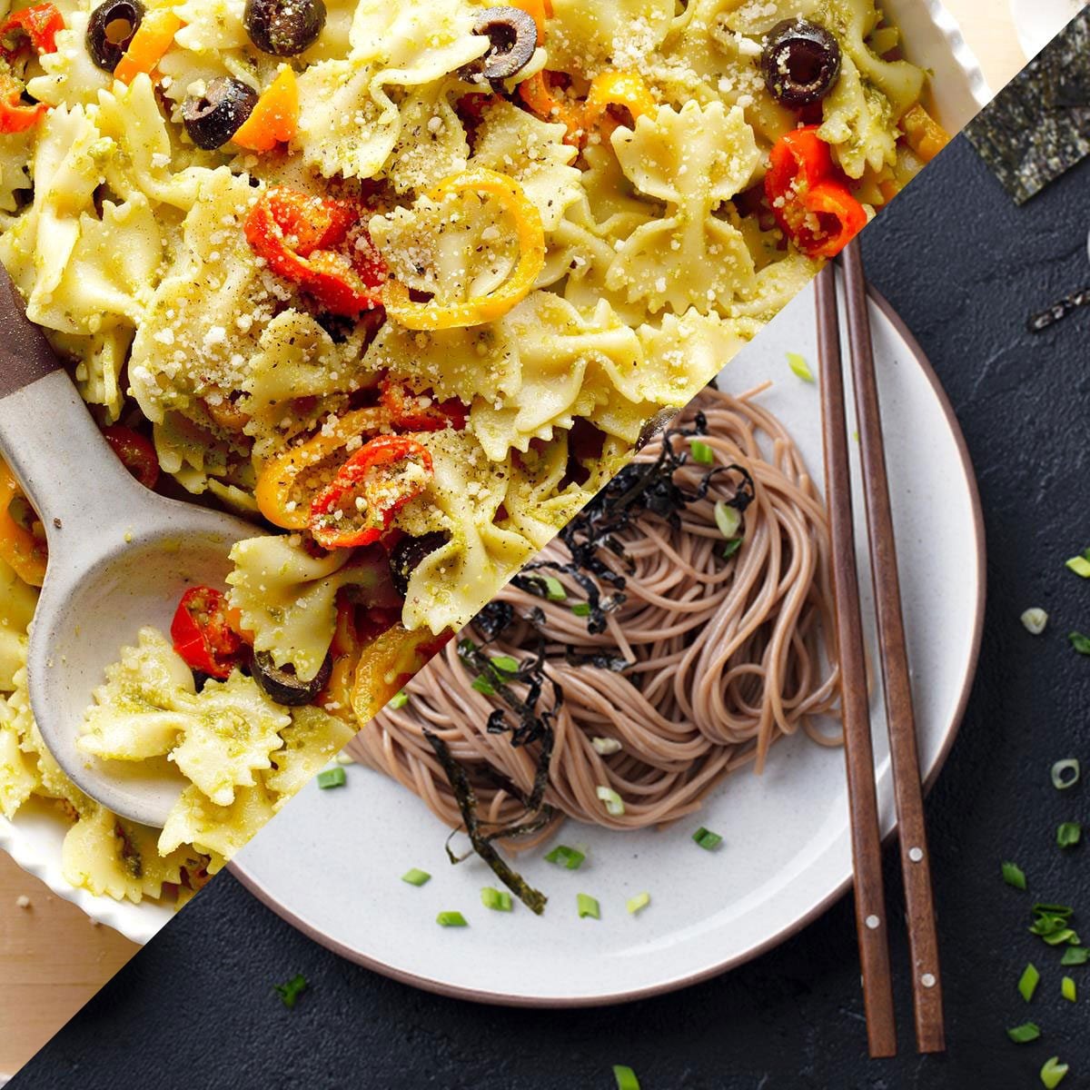 Pasta vs noodles