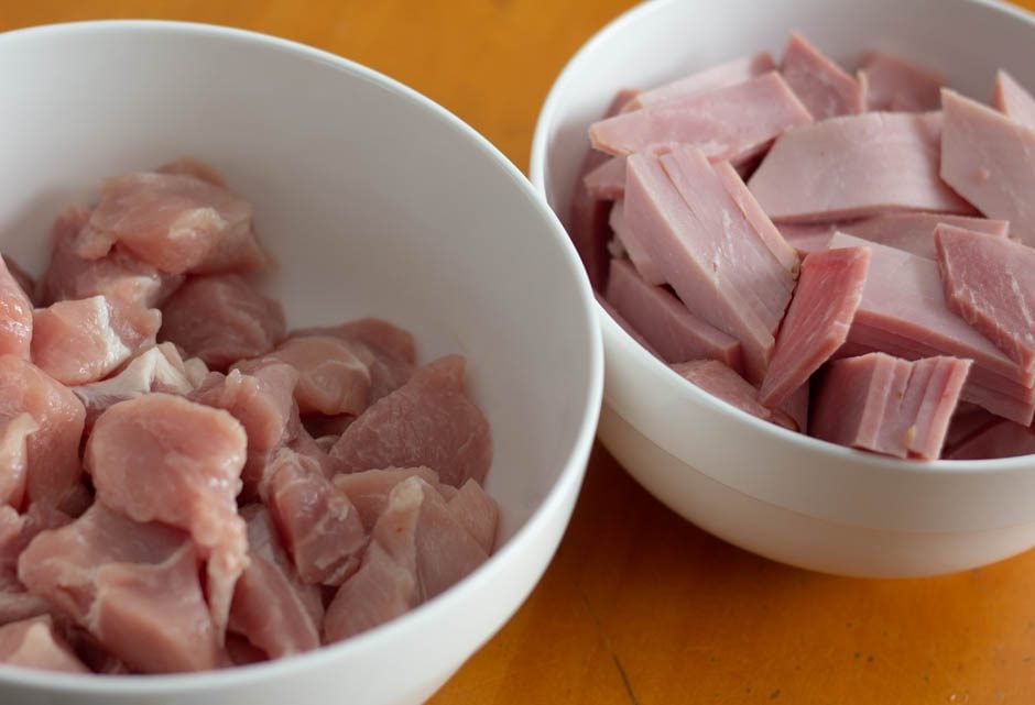 Raw ham