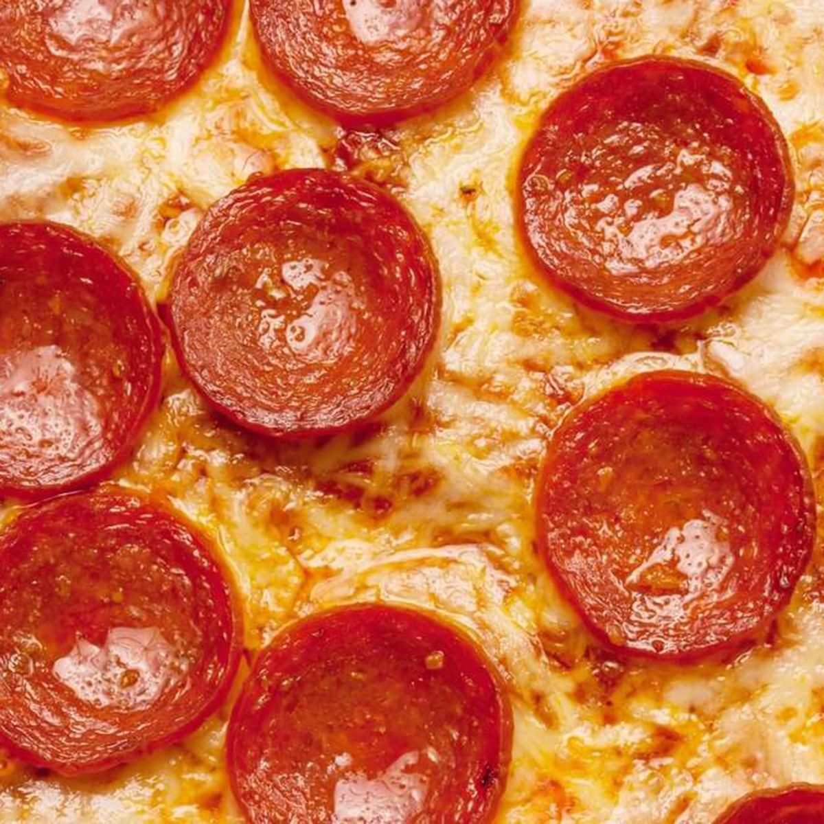 Frozen pizza