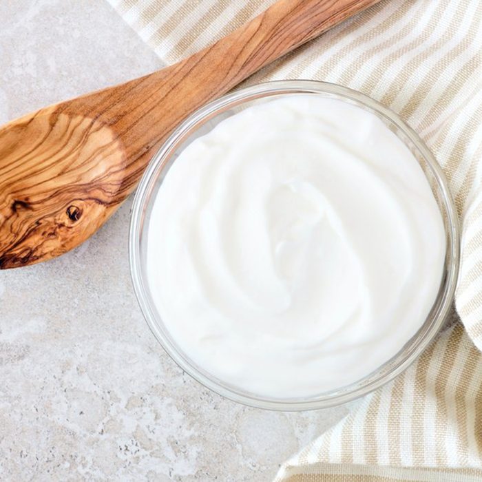 Plain yogurt