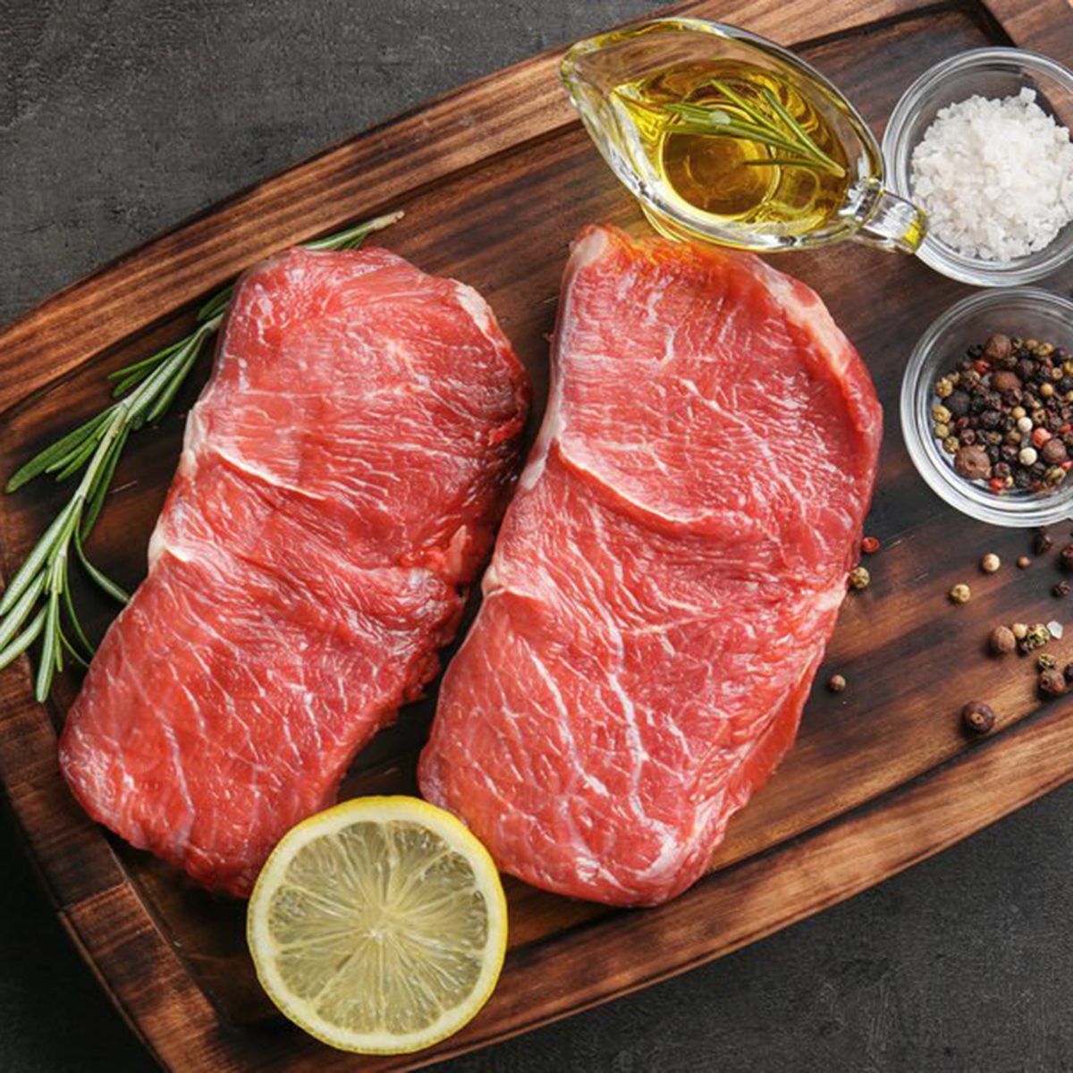 Raw red meat