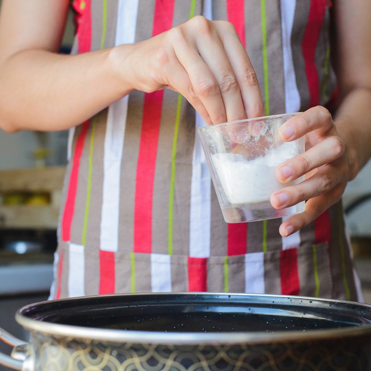 Salting water