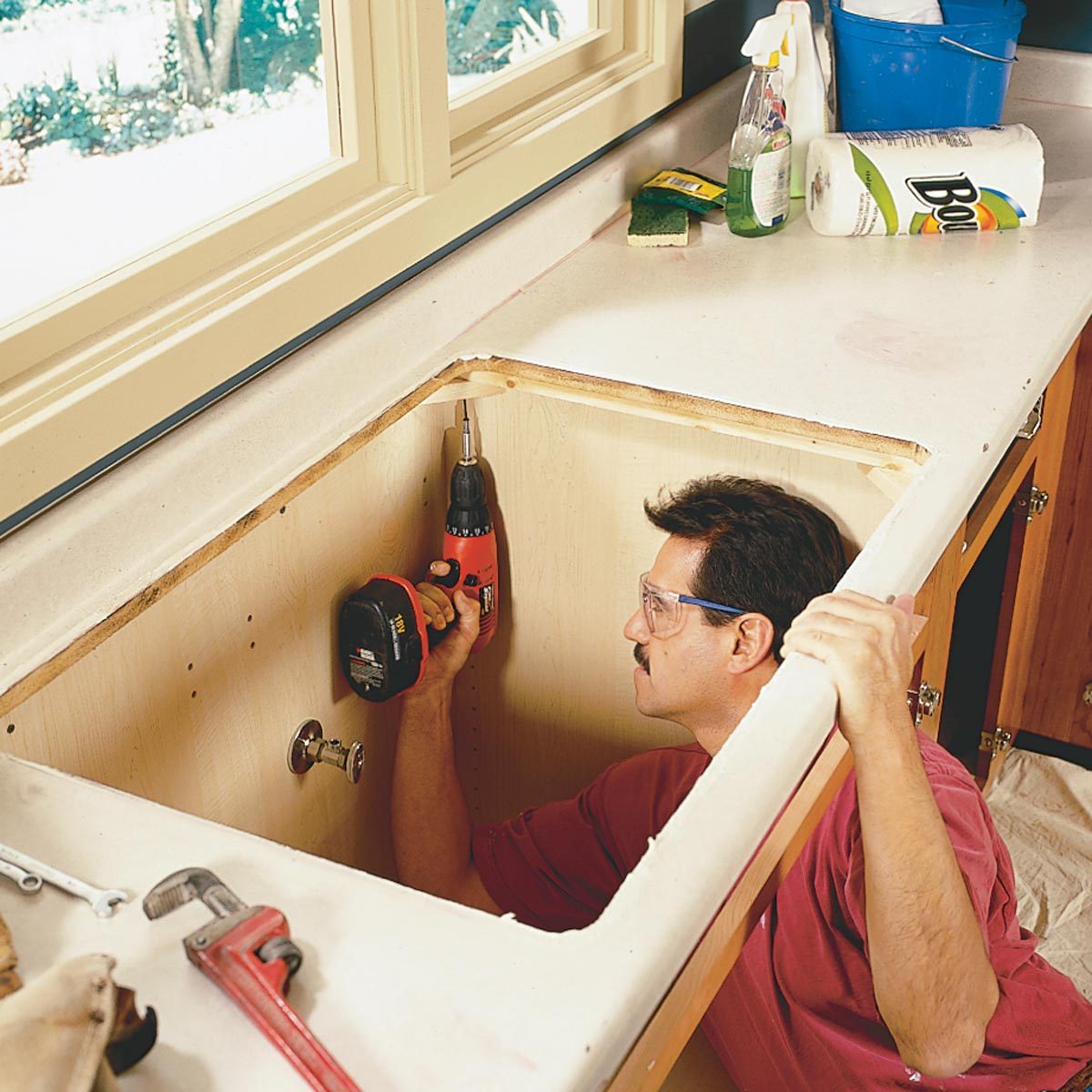 Granite countertops