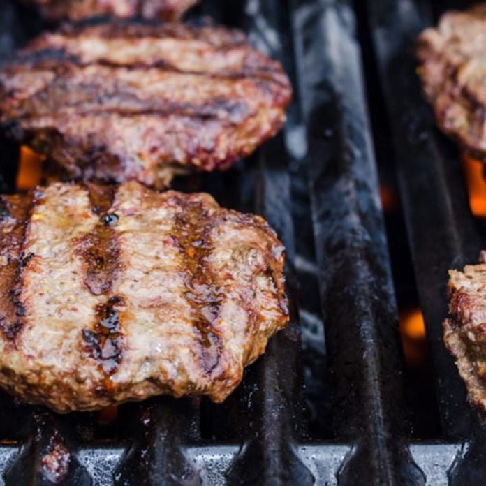 Hockey-Puck Burgers