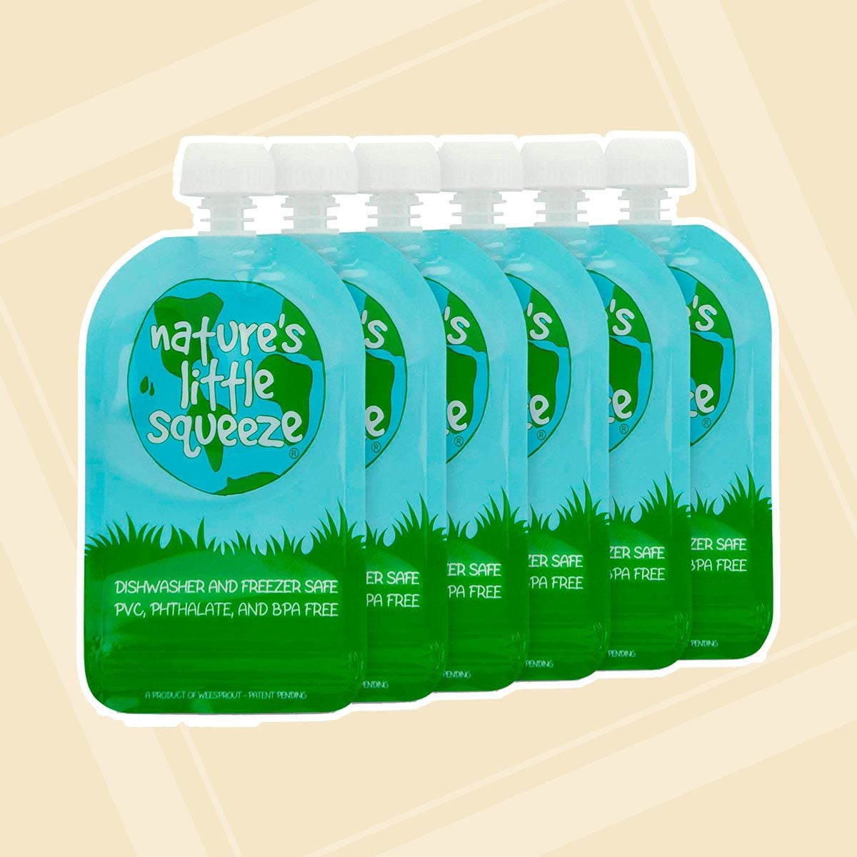 WeeSprout Reusable Food Pouches