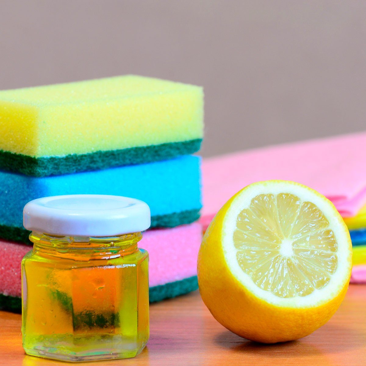 Lemon and olive oil