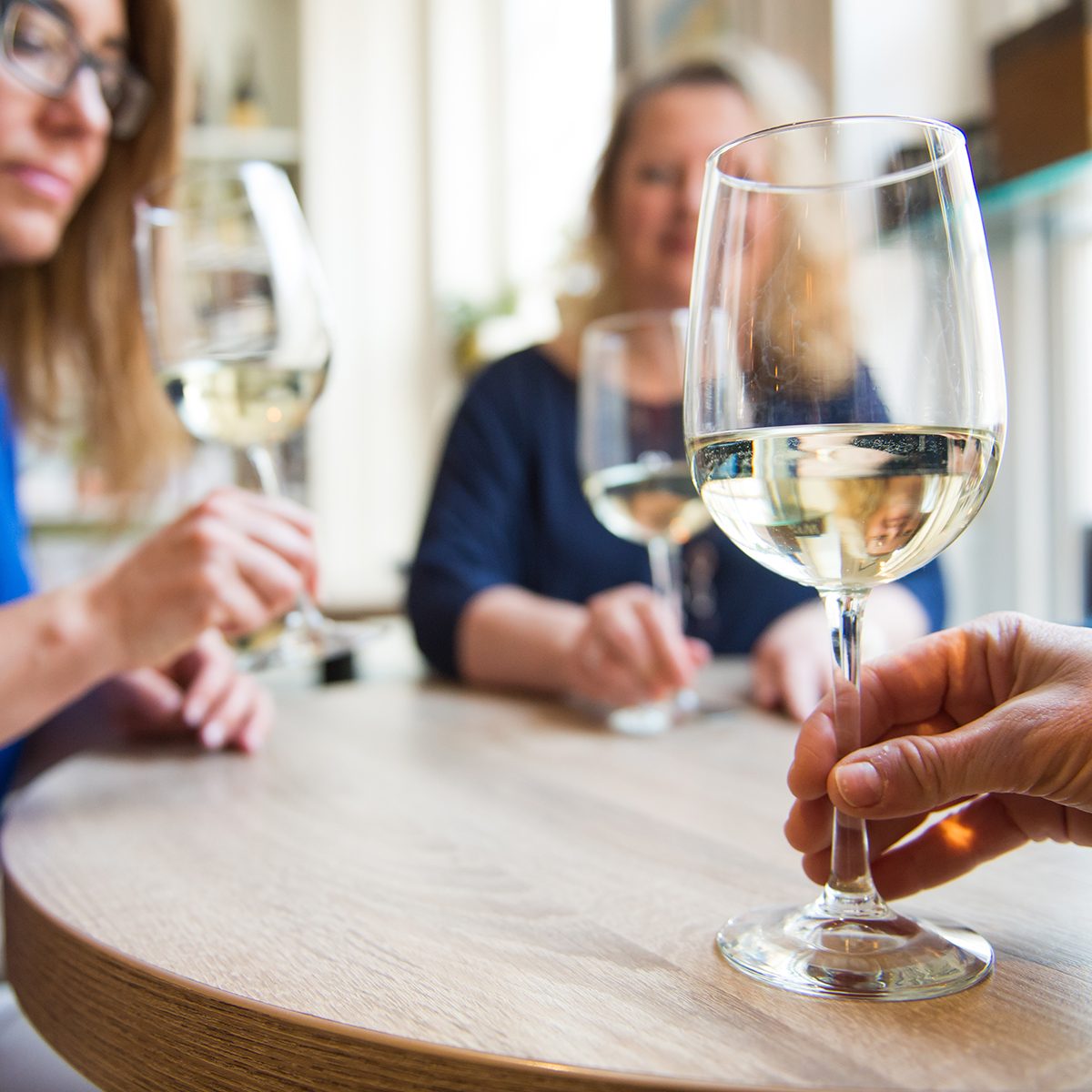 Wine, friends