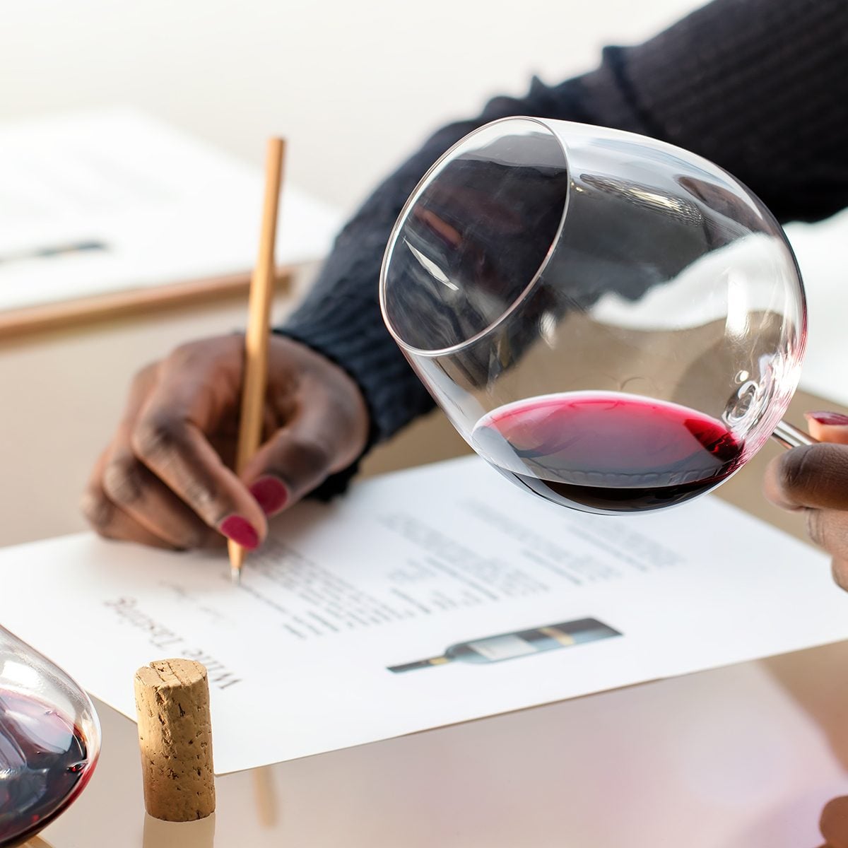 Wine tasting notes