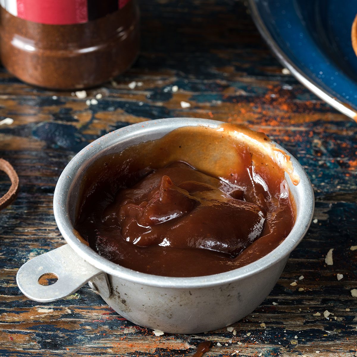 BBQ Sauce in Measuring Cup