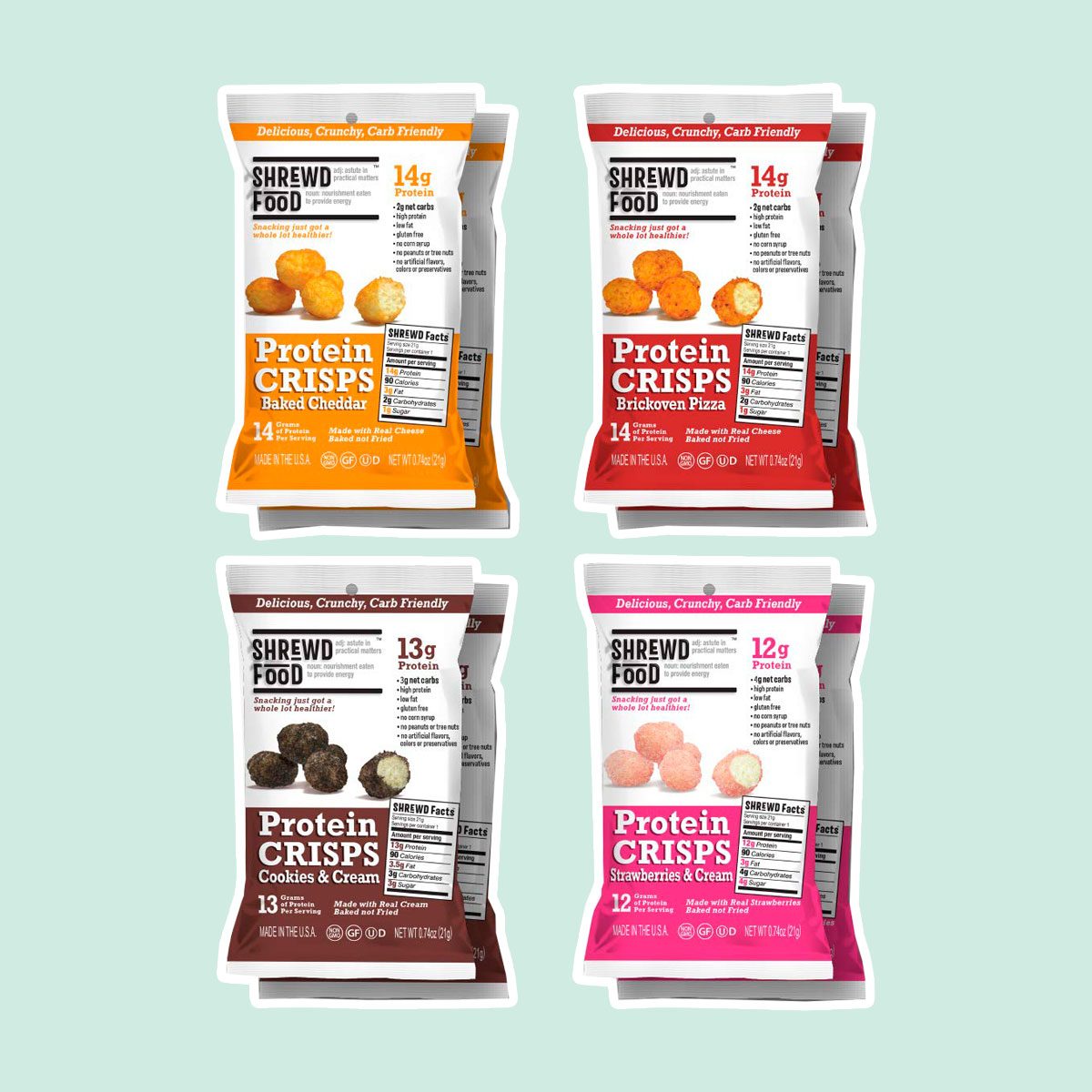 Keto Protein Crisps