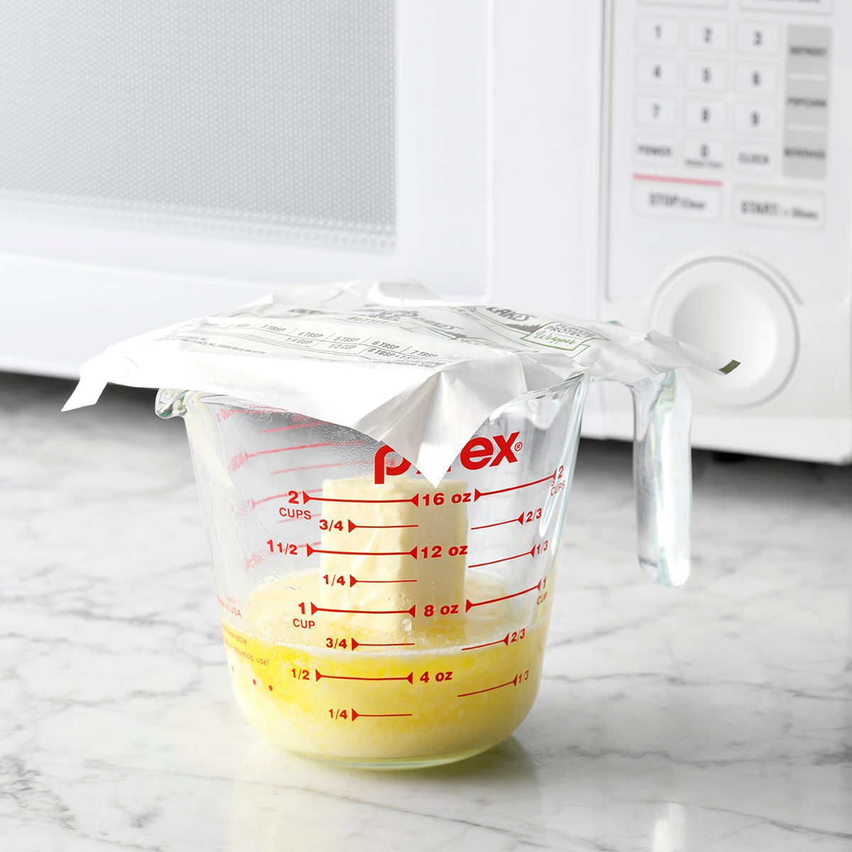 Melting Butter with Wrapper