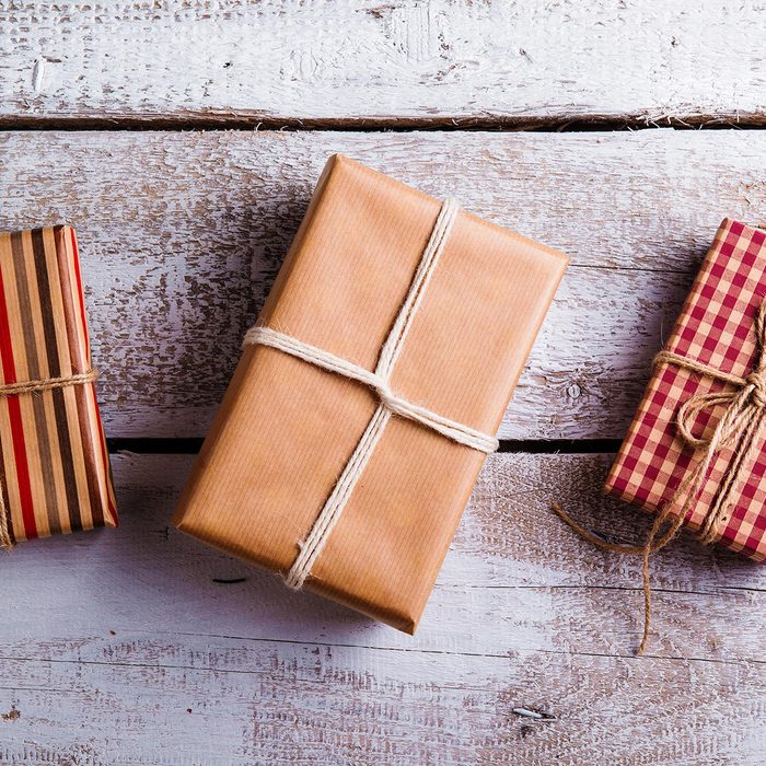 Wrapped gifts