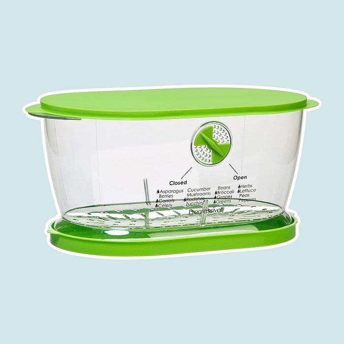 Prep Solutions by Progressive Lettuce Keeper Produce Storage Container, 4.7 Quarts