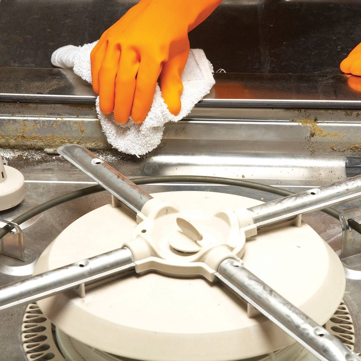 clean dishwasher