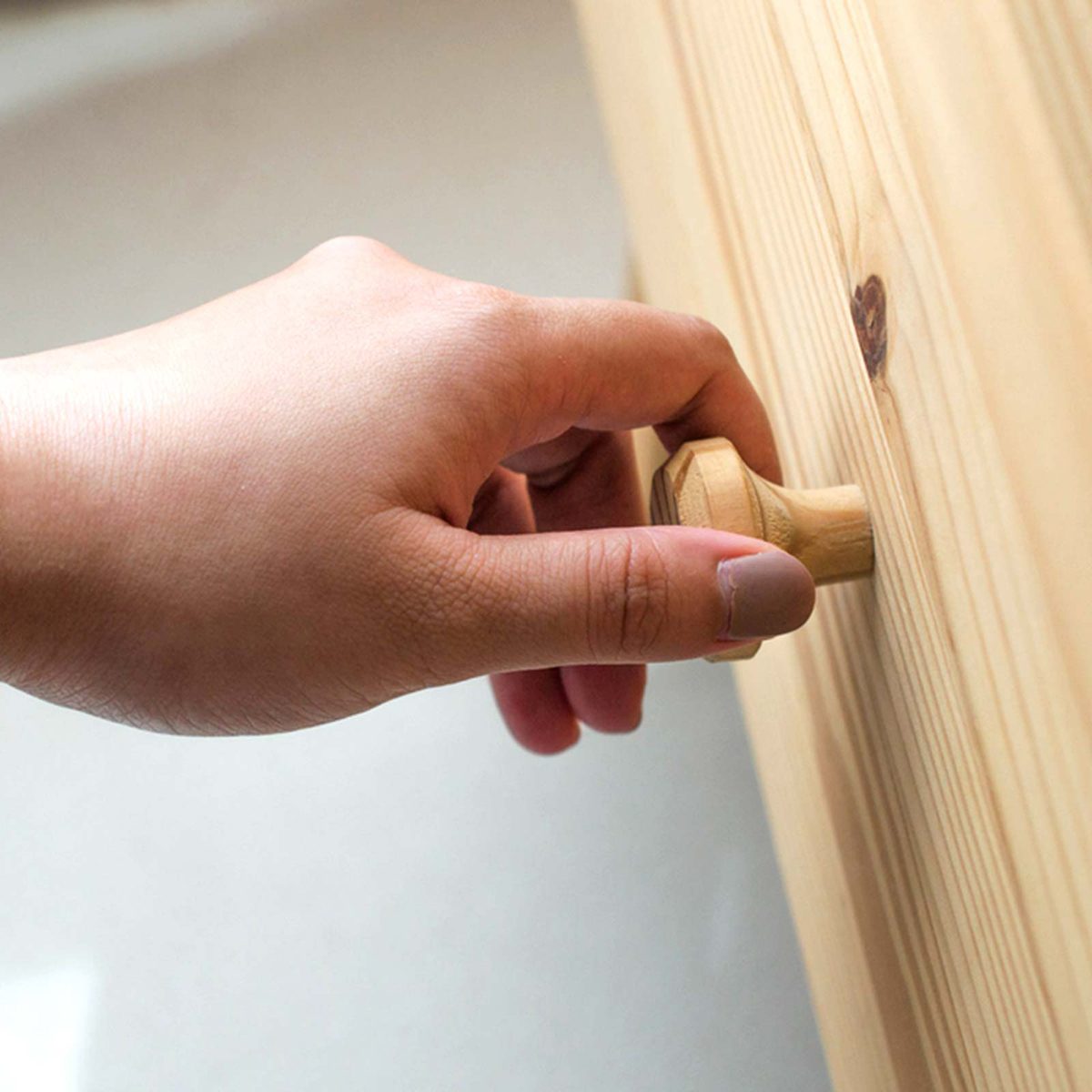 Opening a drawer