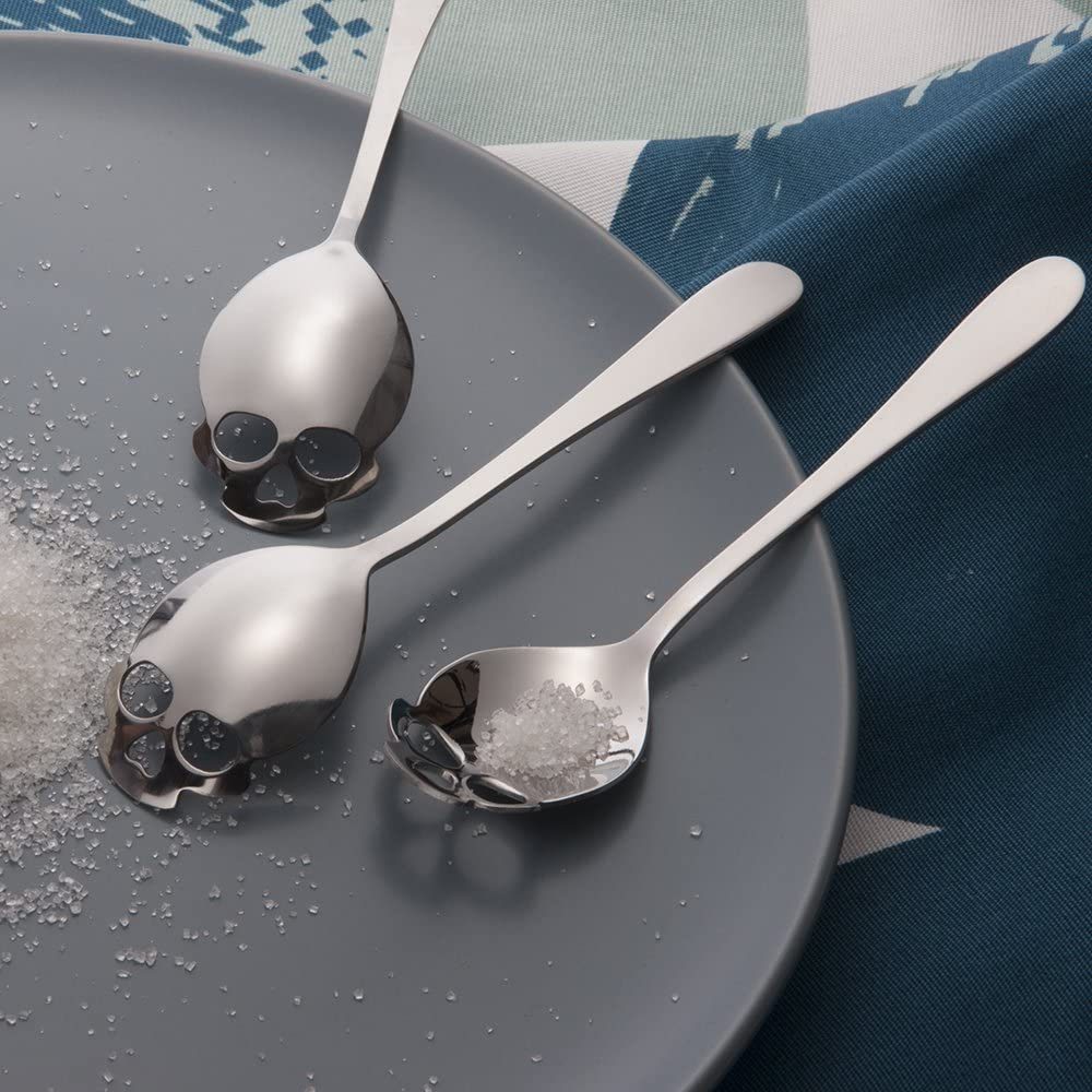 Foxas 6 Skull Spoons