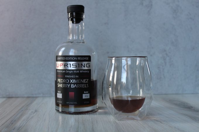 Norlan Whisky Glass with Sons of Liberty Single Malt Whiskey