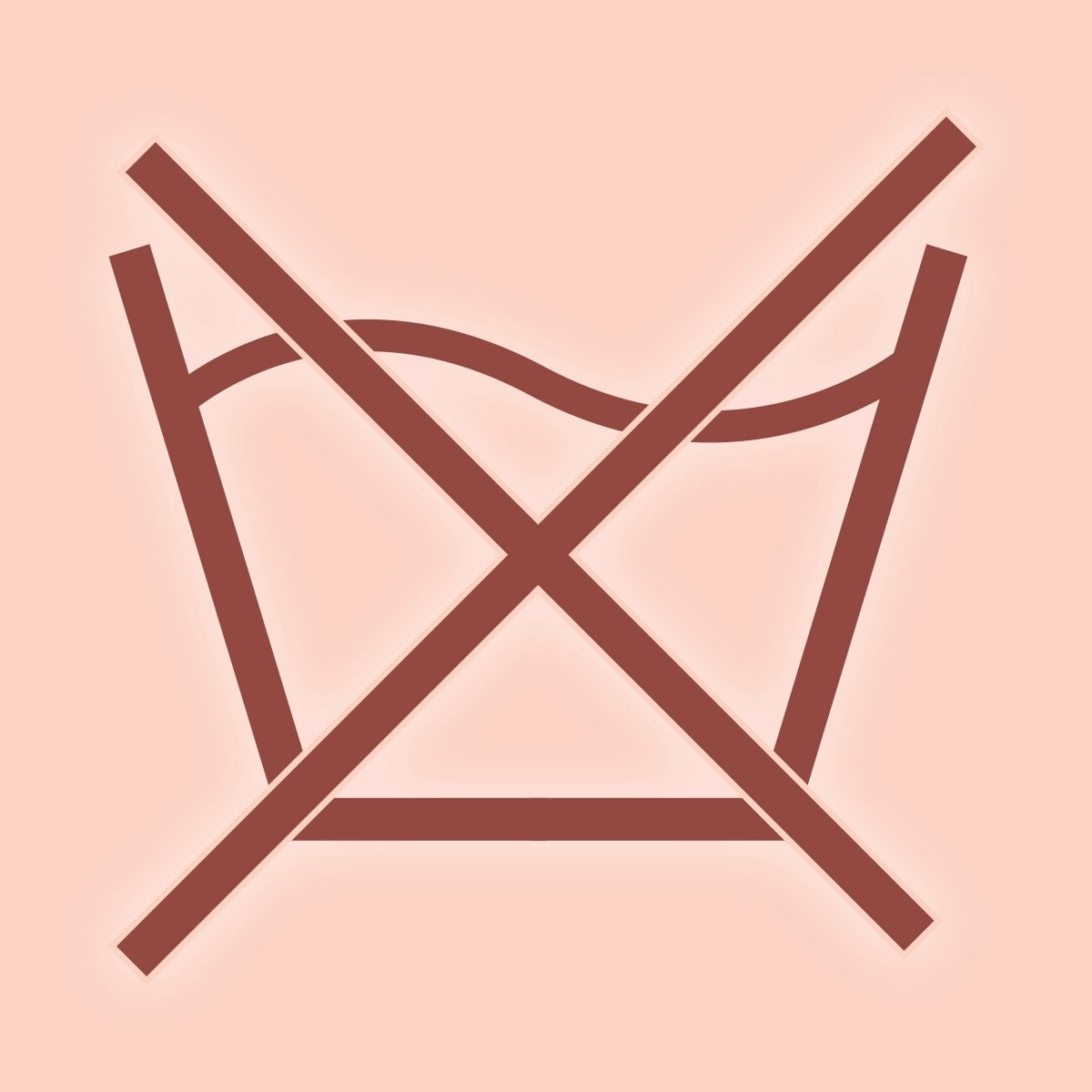 Washing symbol: Do not wash