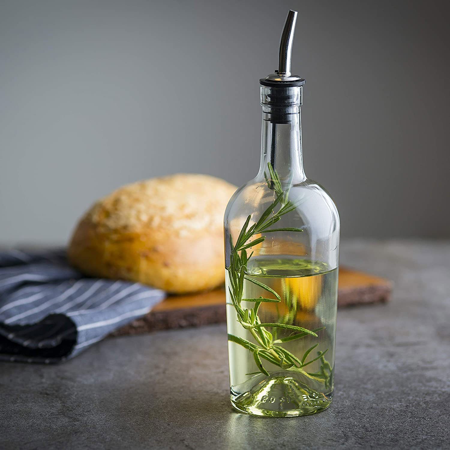Glass Syrup Bottle