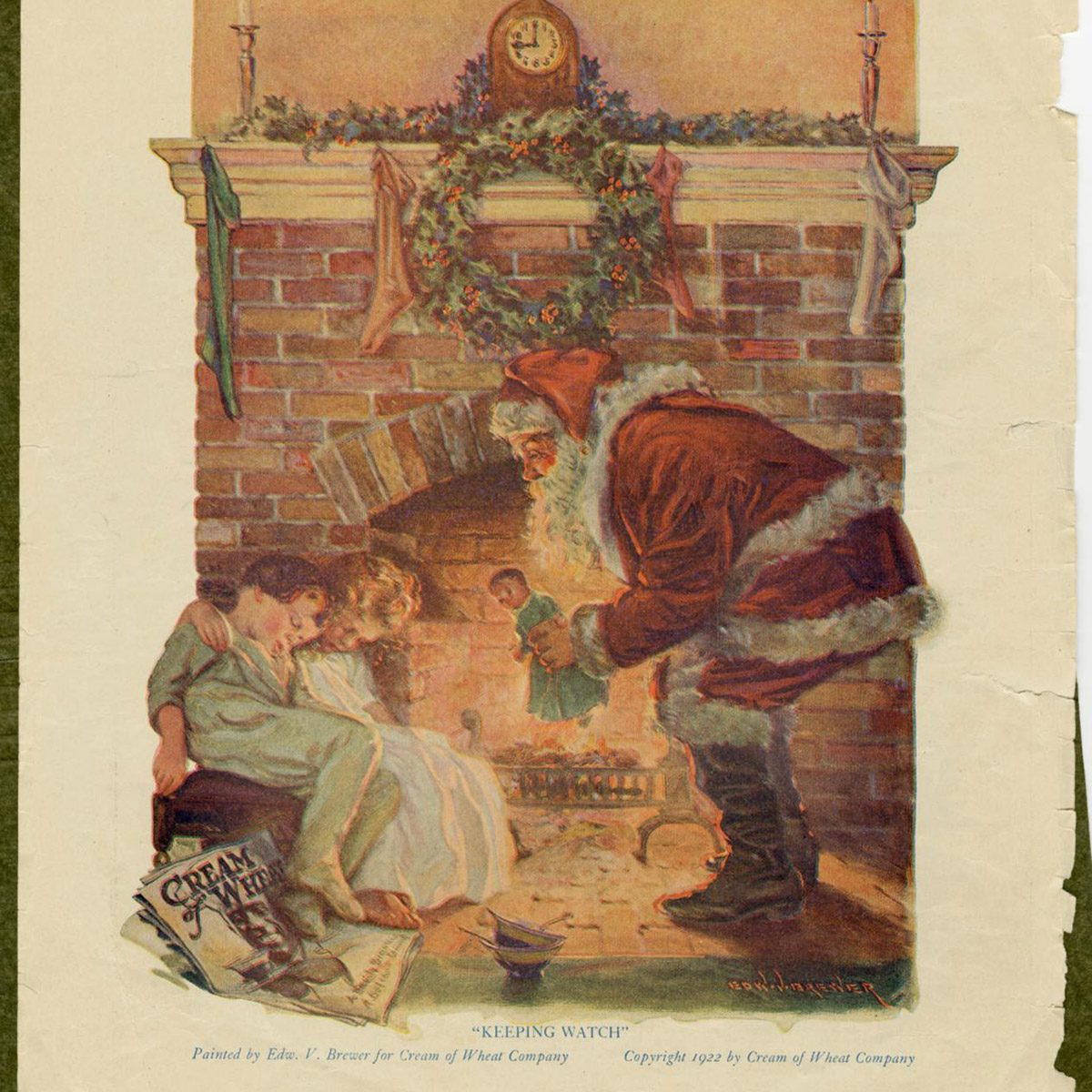 vintage christmas ad