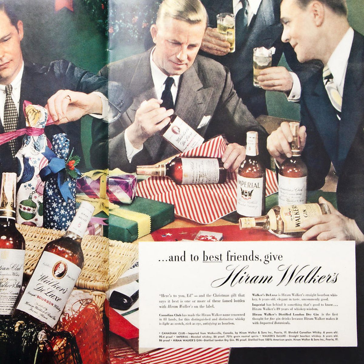 VINTAGE DRINK AD