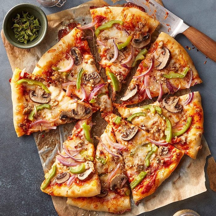 The Best Sausage Pizza