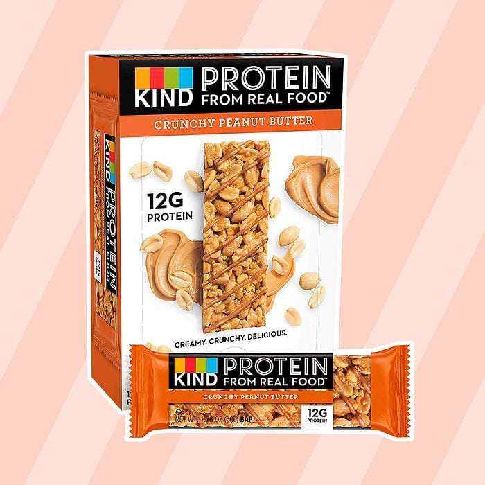 KIND Protein Bars, Crunchy Peanut Butter, Gluten Free, 12g Protein
