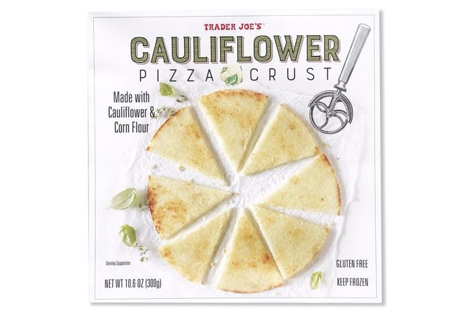trader joes cauliflower pizza crust