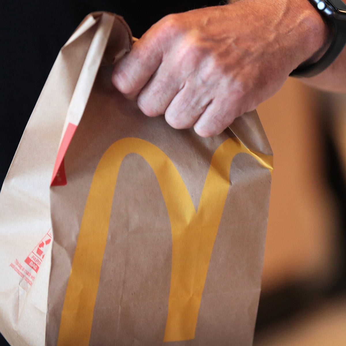 McDonald’s bag