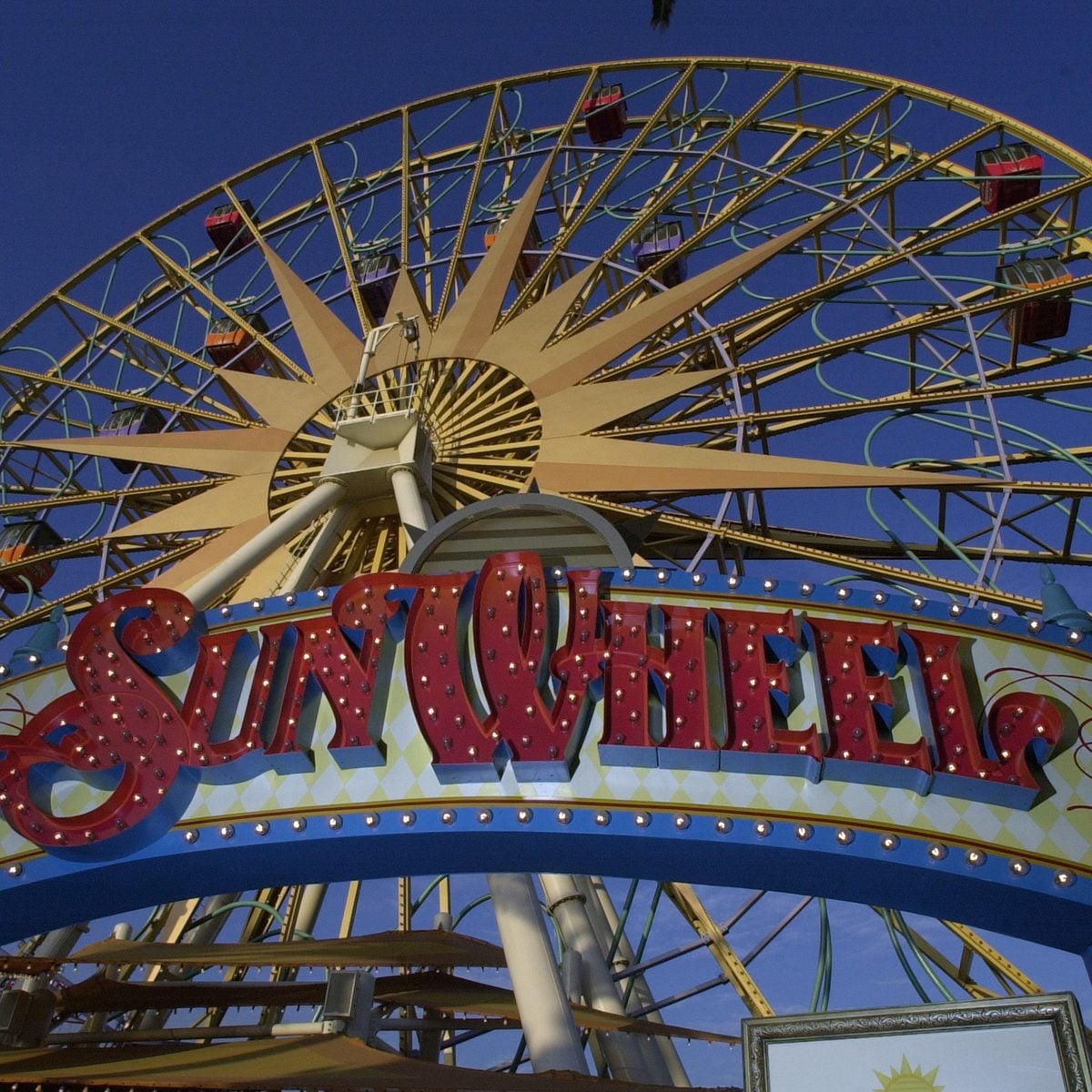 Situated at the edge of the Paradise Pier lagoon, at Disney