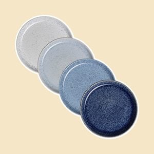 Denby Studio Blue 4-Pc. Coupe Dinner Plate Set