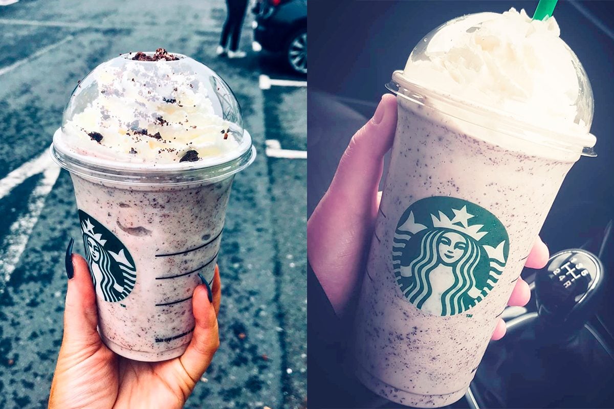 Starbucks’ Secret Menu Cookies and Cream Frappuccino Tastes JUST Like an Oreo Blizzard
