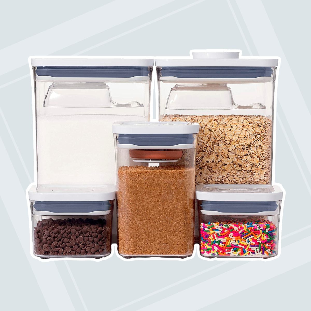 NEW OXO Good Grips 8-Piece POP Container Baking Set