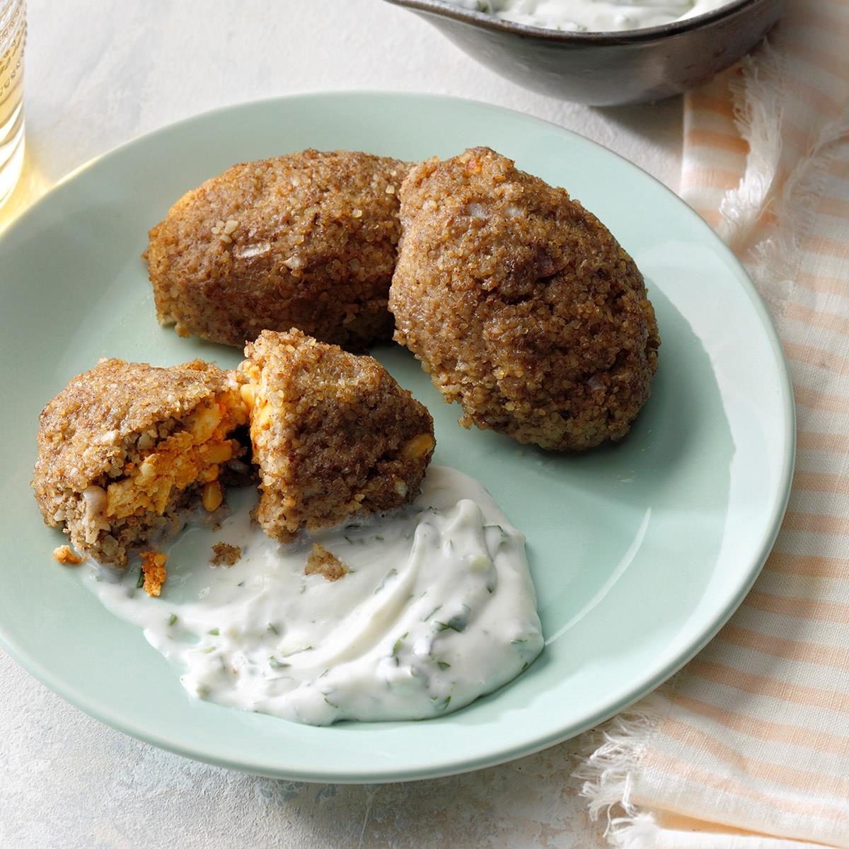 Feta Stuffed Kibbeh With Harissa Exps Rc20mz 254057 B08 26 7b 3