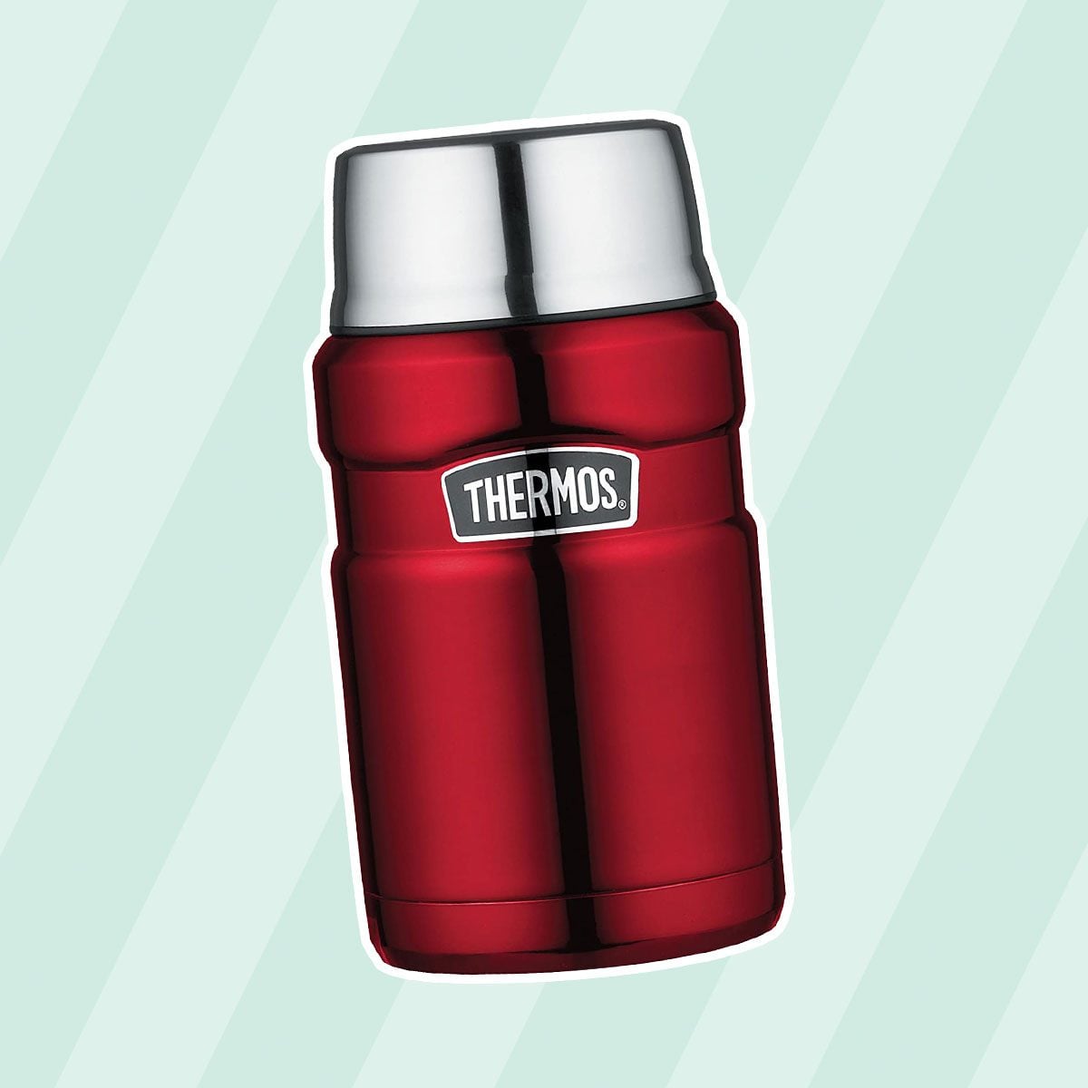 Thermos Stainless King 24 Ounce Food Jar, Cranberry