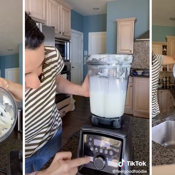 TikTok blender cleaning hack