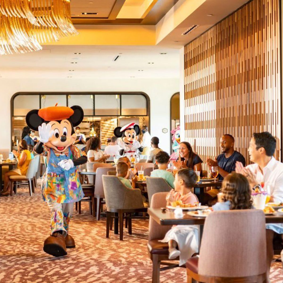 LAKE BUENA VISTA, FL - JUNE 23: In this handout photo provided by Walt Disney World Resort, guests at Disney