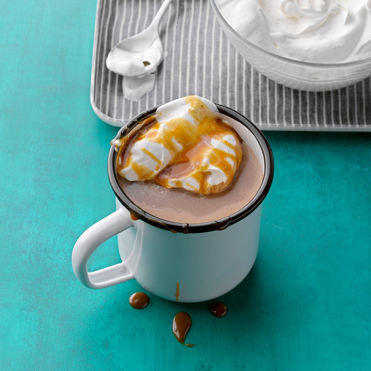 Salted Caramel
& Banana haute chocolate