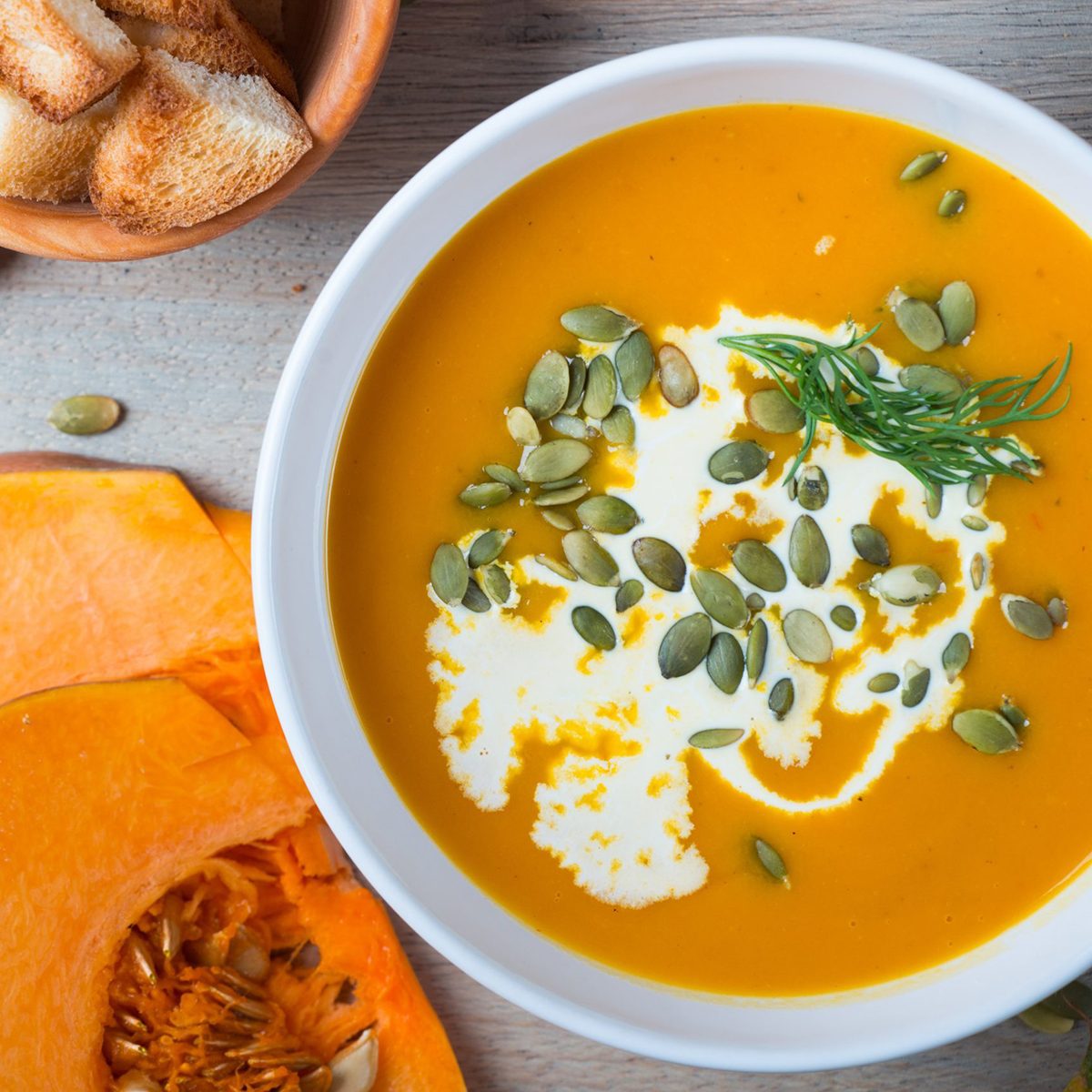 Creamy soup