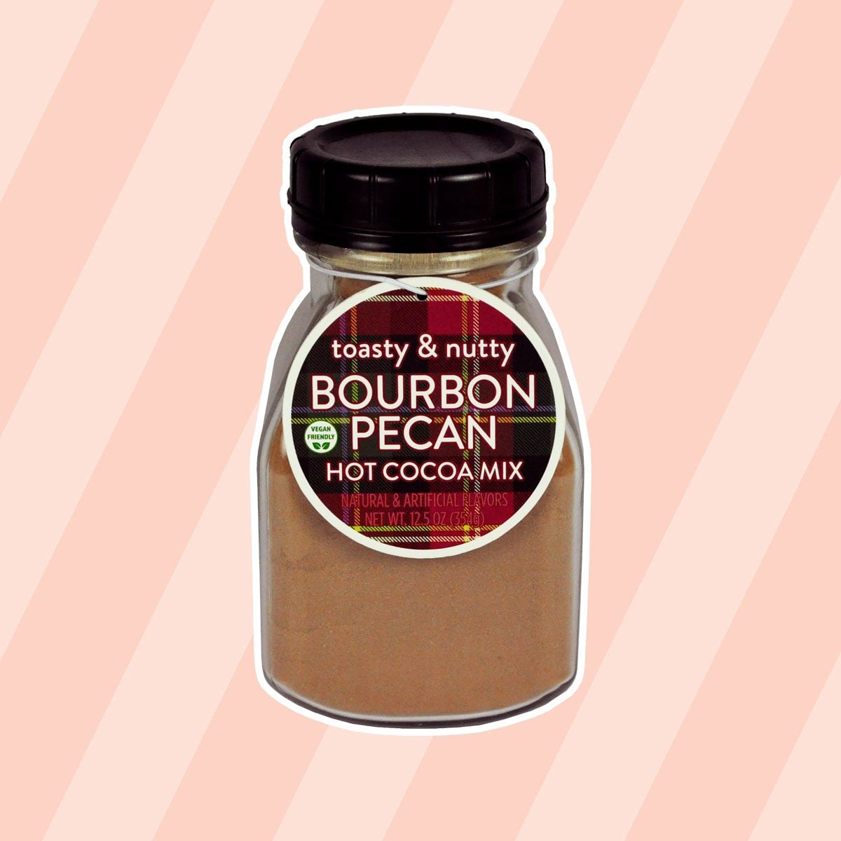 Toasty & Nutty Bourbon Pecan Hot Cocoa Mix Jar