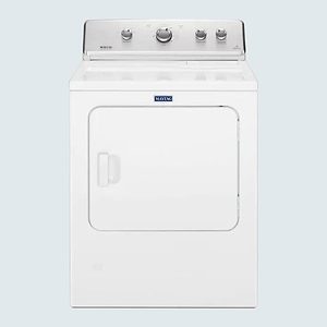Maytag 7.0-cu ft Large Capacity Electric Dryer with Wrinkle Control in White