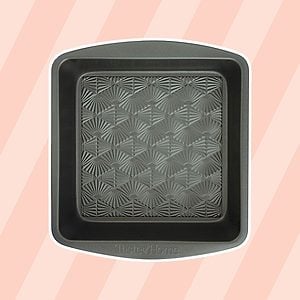Taste of Home® Nonstick 8-Inch Metal Square Baking Pan in Grey