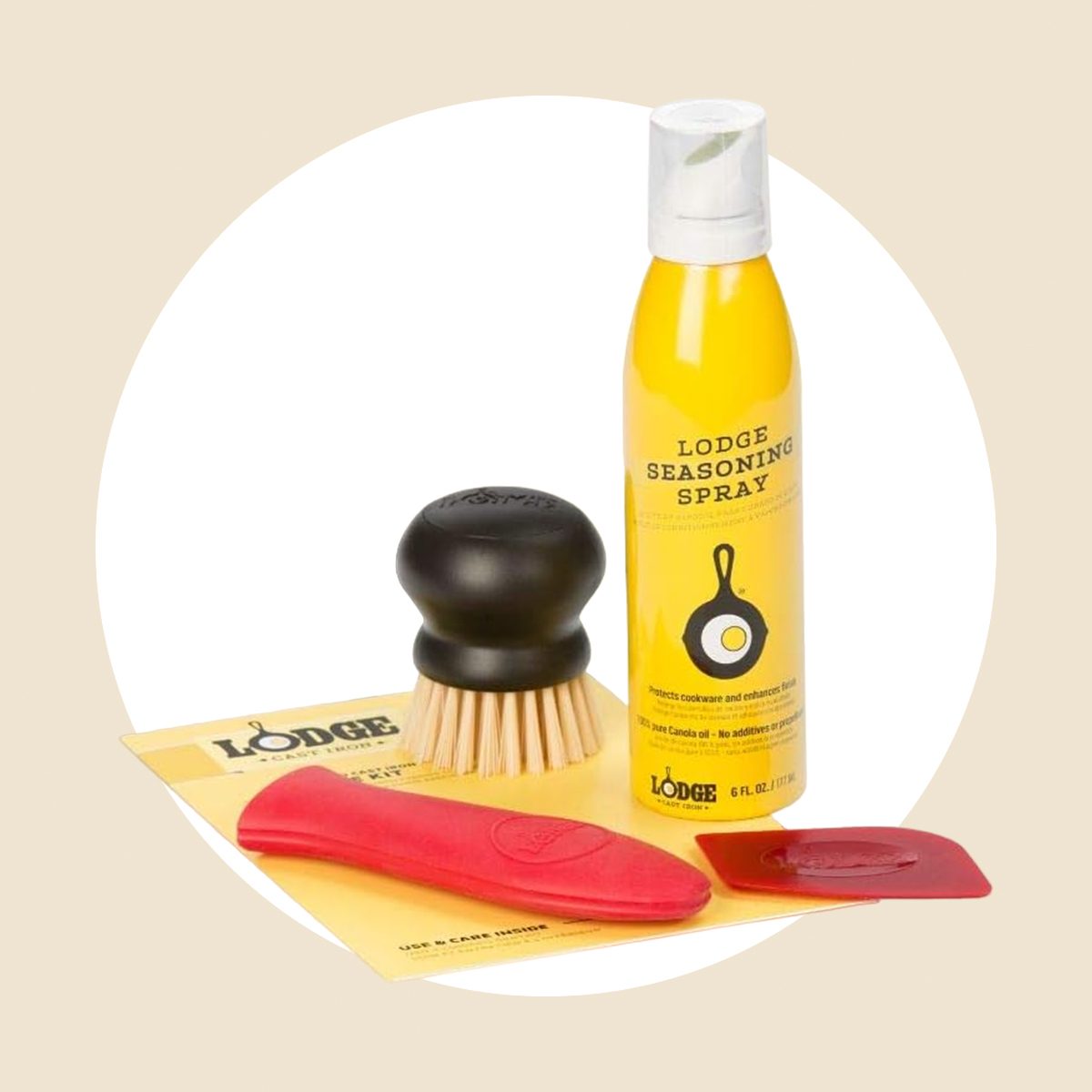 Lodge Seasoned Cast Iron Care Kit