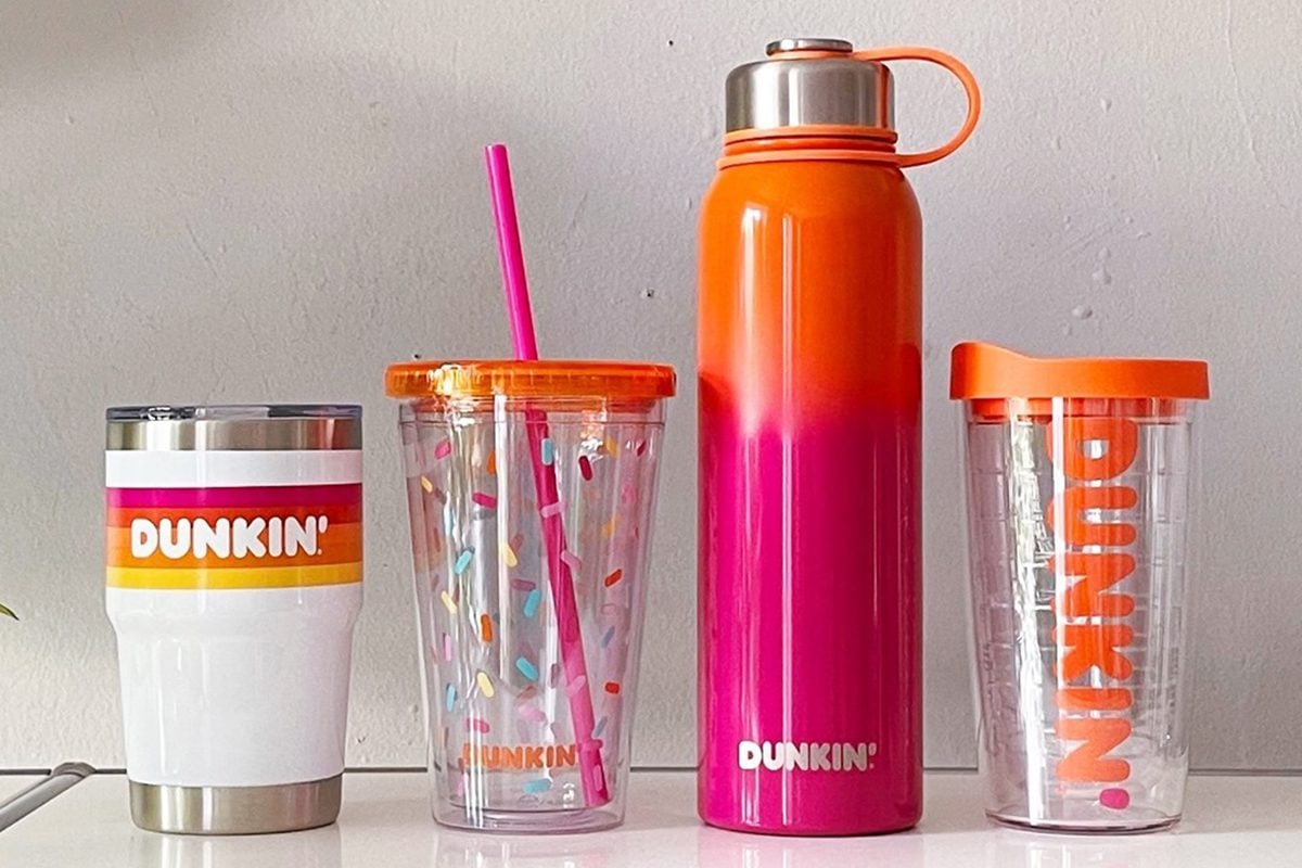 Dunkin’ Is FINALLY Selling Tumblers—Here’s a Sneak Peek