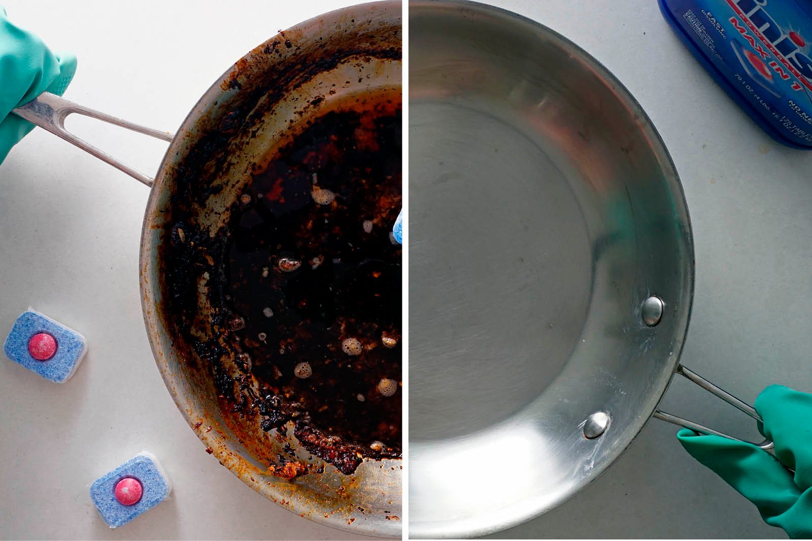 How To Clean A Skillet Dishwasher Tablet