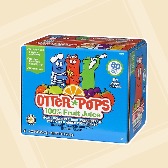 best popsicles Otter Pops 80ct 2oz 100 Juice Clean Label Freezer Pops