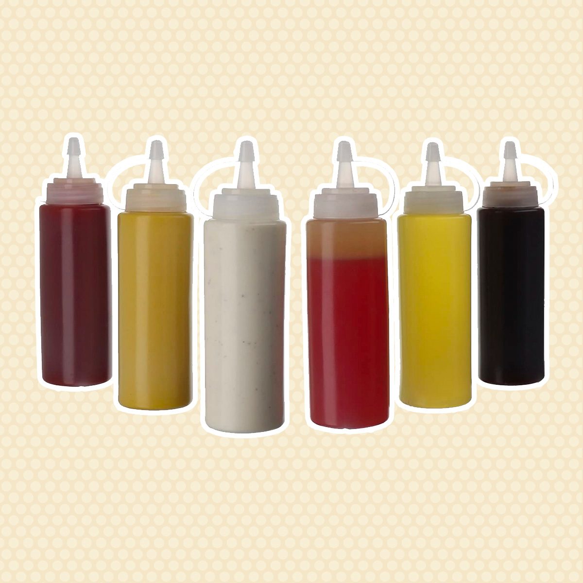 Plastic Squeeze Bottles Pancake Tools
