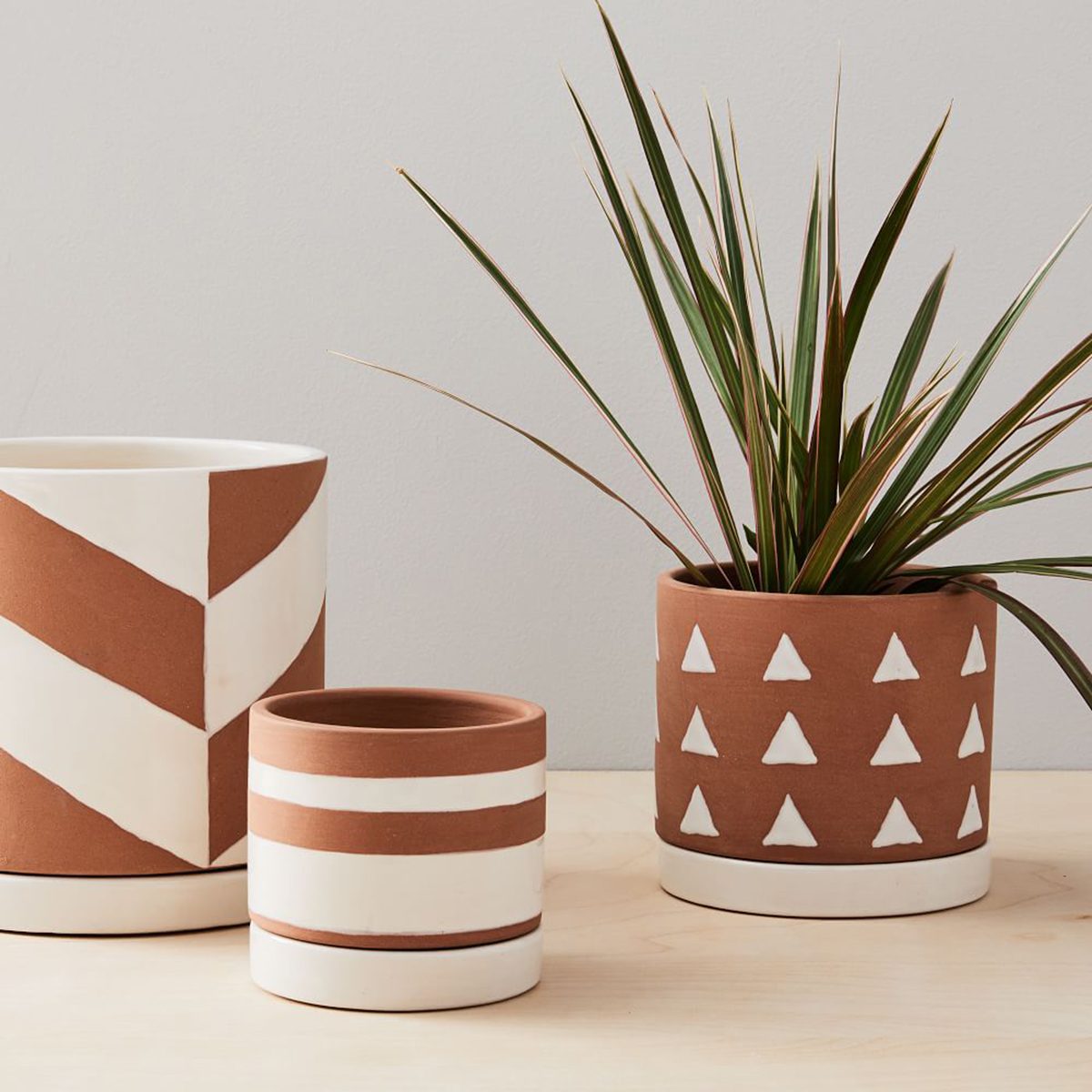 Rio Terracotta Indoor Outdoor Cache Pots Z