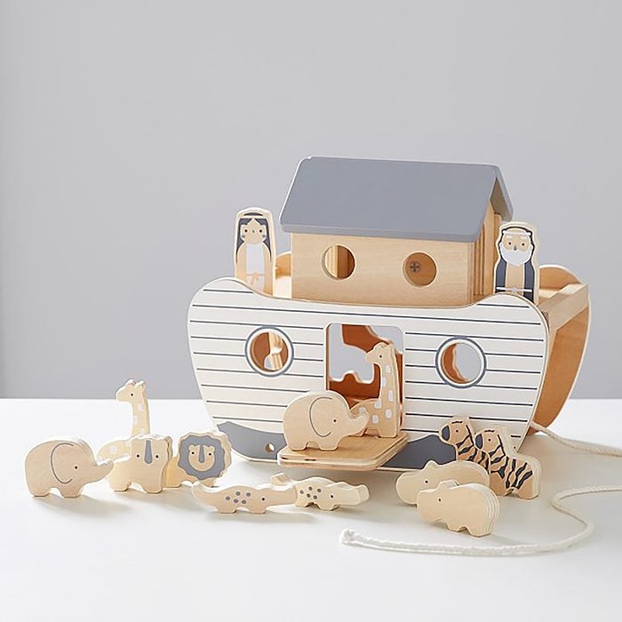 Noahs Ark Wooden Toy Set